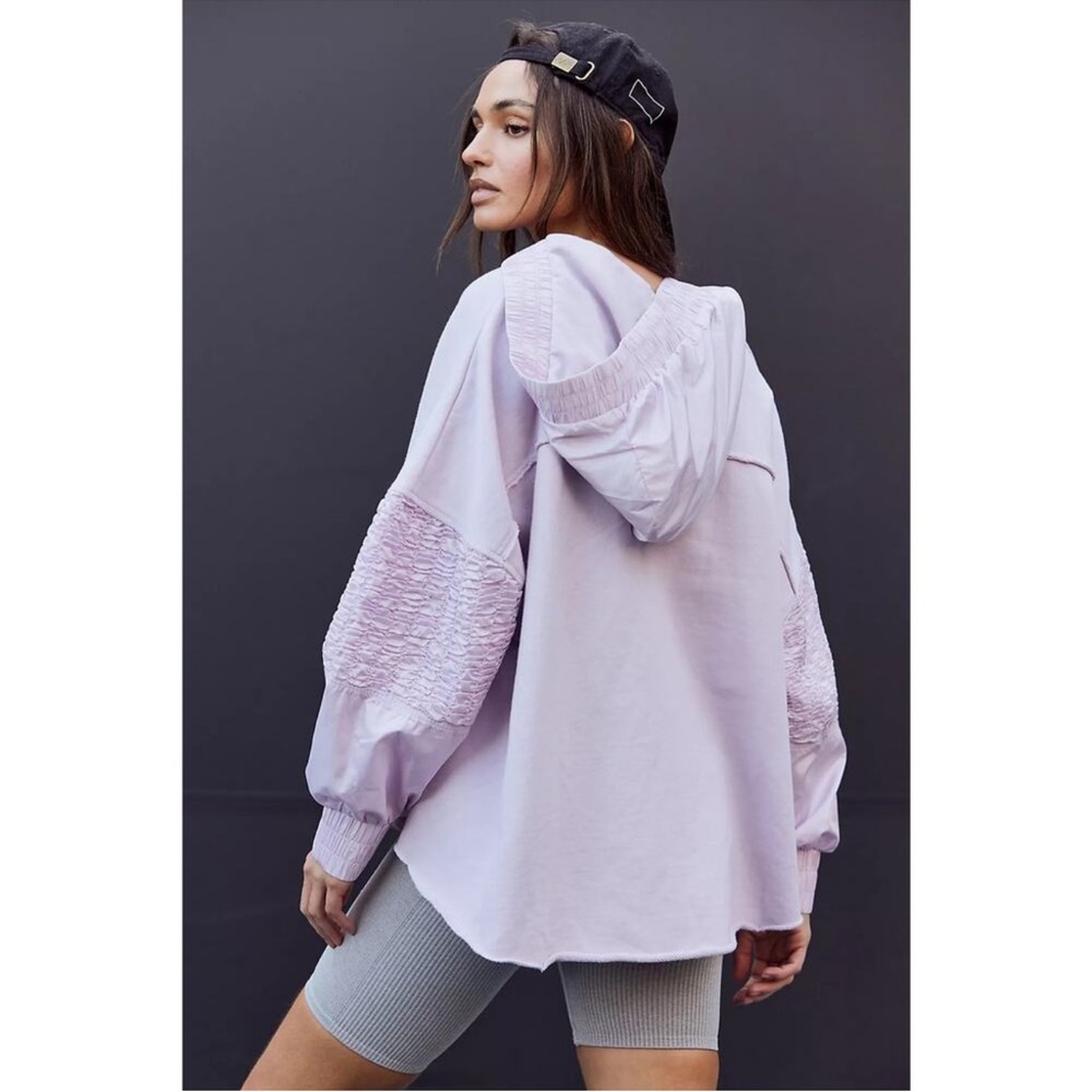 Free People Movement Spin Pullover in Lilac
